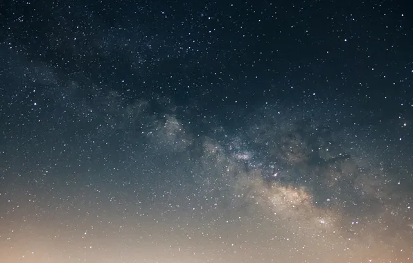 Picture the sky, night, the milky way, Spain