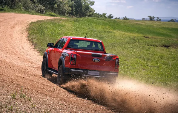 Car, Ford, dust, Ranger, Ford Ranger Raptor