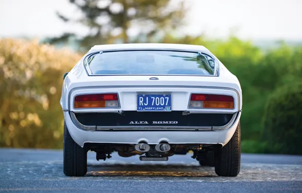 Alfa Romeo, rear, Montreal, 1973, Alfa Romeo Montreal