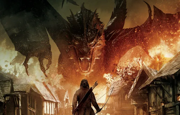 Picture dragon, The Hobbit: The Battle of the Five Armies, hobbit 3, The hobbit: the Battle …