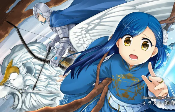 Leo, girl, knight, Ferdinand, Ascendance of a Bookworm, Myne