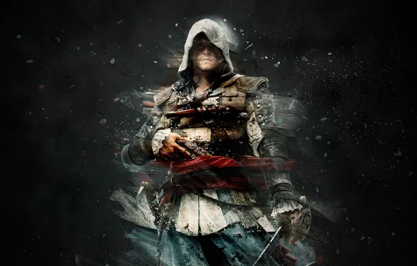 Weapons, Assassin's Creed, Saber, Black Flag, Edward Kenway, Edward Kenway, Assassin's Creed IV Black Flag, …