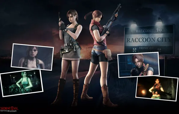 Picture gun, weapons, gun, shotgun, Resident Evil, Biohazard, Resident Evil: Operation Raccoon City, Jill Valentine