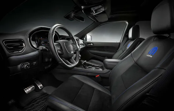 Picture interior, Dodge Durango, the interior of the car, Dodge Durango Mopar 22, Mopar 22