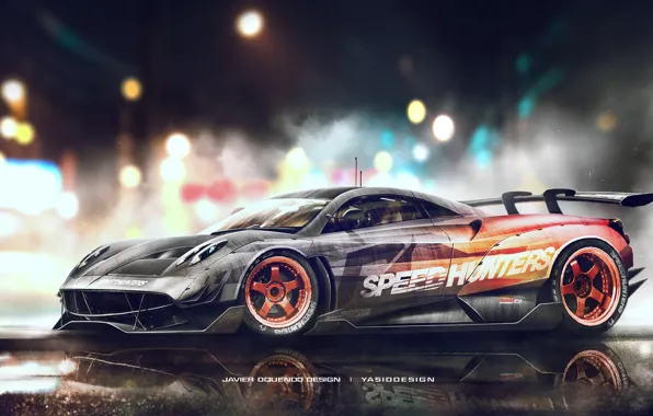 Pagani, Need for Speed, To huayr, Speedhunters, Yasid Design
