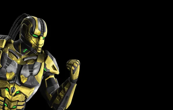 Fighter, sayraks, mk9, mortal kombat 9, Cyrax