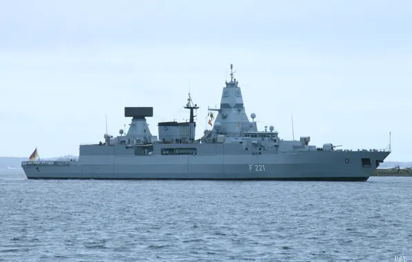 Frigate, The German Navy, F 221, FGS Hessen