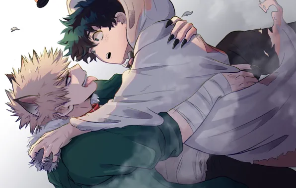 Claws, guys, Halloween, My hero Academy, My Hero Academia, Boku No Hero Academy, Midori Isuku, …