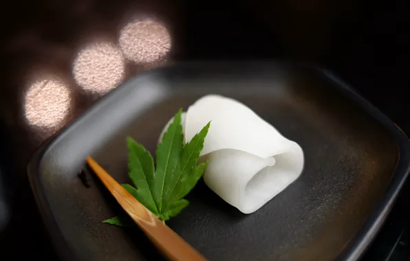 Macro, food, tea cake