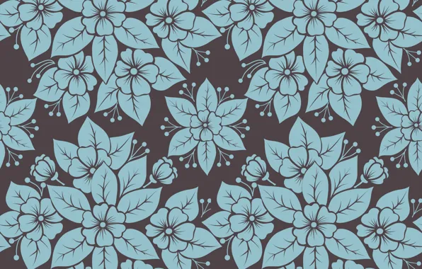 Flowers, Wallpaper, texture