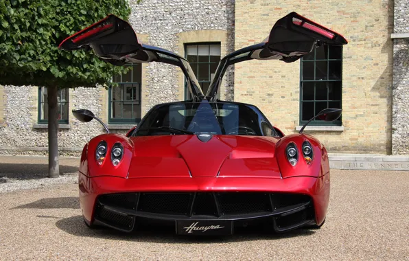 Red, supercar, red, Pagani, supercar, Pagani, wire, to huayr