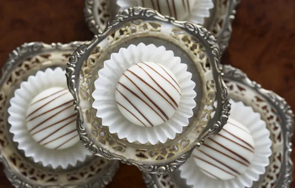 Chocolate, candy, dishes, sweet
