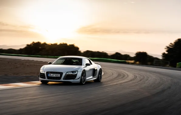 Picture Audi, supercar, drive, R8, Audi R8 GT Coupe