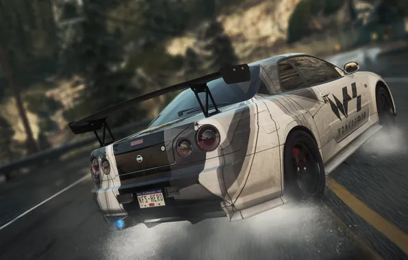 Picture Nissan, GT-R, need for speed, nfs, Skyline, most wanted