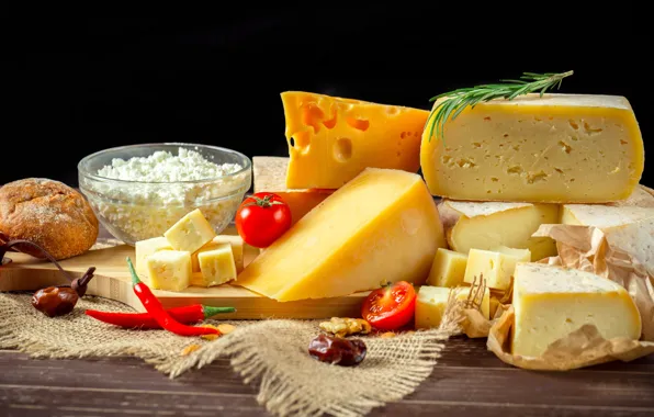 Picture cheese, pepper, cheese, dairy products