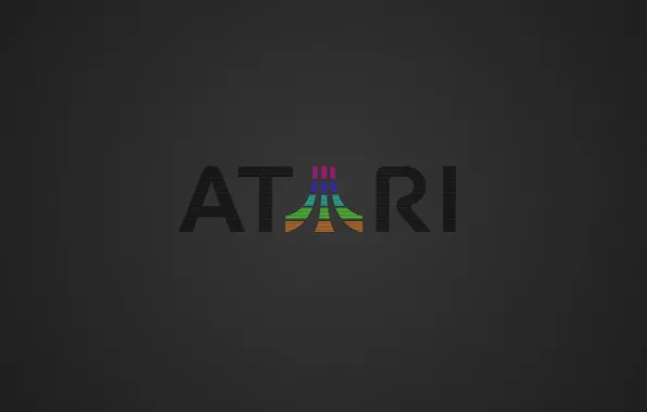 Color, background, logo, Atari
