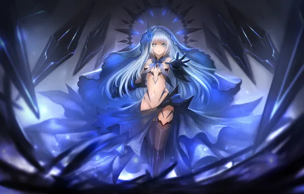 Girl, spirit, art, date a live, hanshu, tobiichi origami