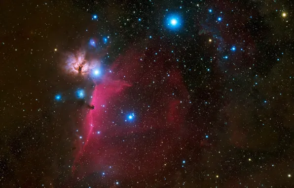 Space, stars, nebula, the universe, astrophoto