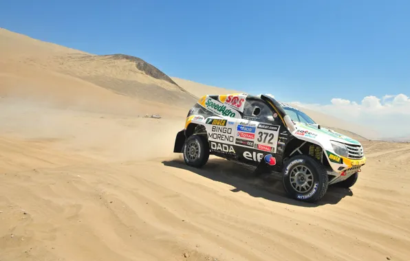 Picture Sand, Auto, Sport, Desert, Machine, Speed, Race, Renault
