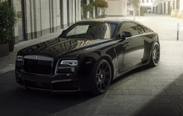 Rolls royce, black, shadows, badge, wraith, overdose 202, spofec