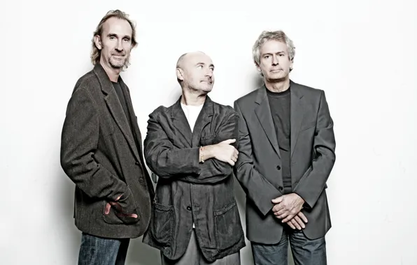 Wallpaper Music, Group, Music, Rock, Genesis, Phil Collins, Mike.