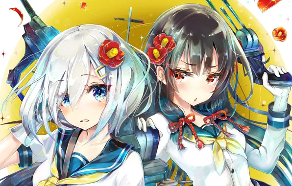 Kawaii, game, weapon, anime, brunette, bishojo, moe, seifuku
