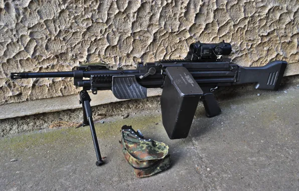 Picture weapons, machine gun, manual, Heckler &ampamp; Koch, MG4