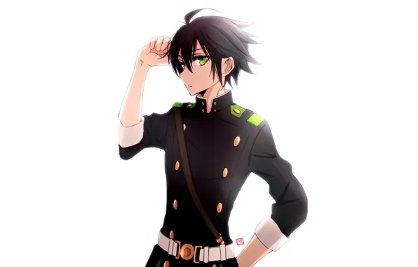 Form, guy, Owari no Seraph, The last Seraphim, Hyakuya Yuuichiro