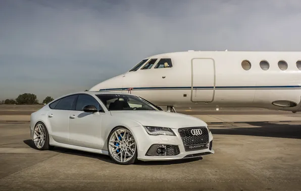 Picture Audi, White, Series, RS7, M.V2, ADV7