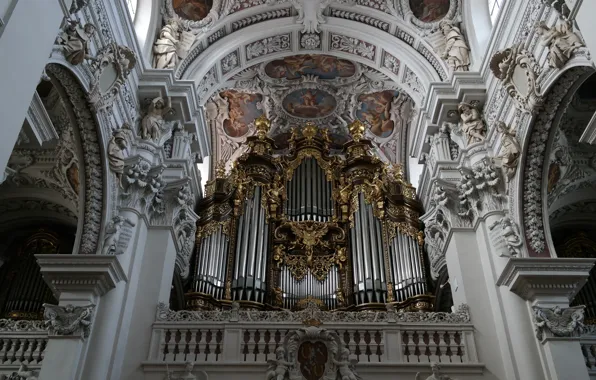 Germany, Bayern, body, Cathedral, Passau, St. Stephen's Cathedral