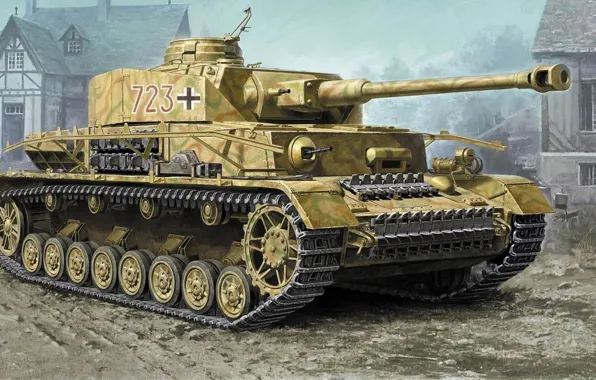 Germany, tank, the Wehrmacht, average, panzerwaffe, Pz.Kpfw.IV Ausf.J, Panzerkampfwagen IV Ausf.J Sd.Automotive.161/2