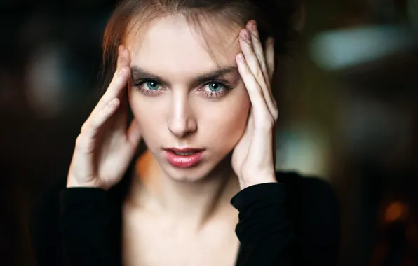 Portrait, the beauty, Vika, Victoria Vishnevetskaya
