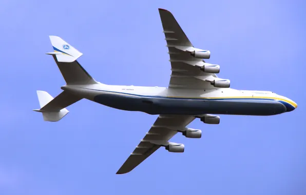 The sky, The plane, Flight, Wings, Mriya, The an-225, Cargo, Jet