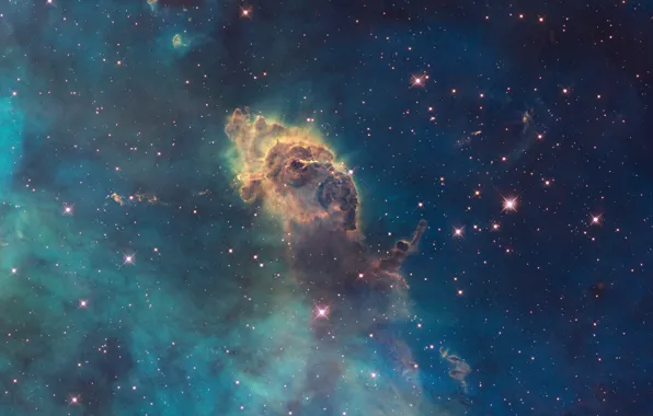 NASA, ESA, Carina Nebula, Hubble SM4 ERO Team