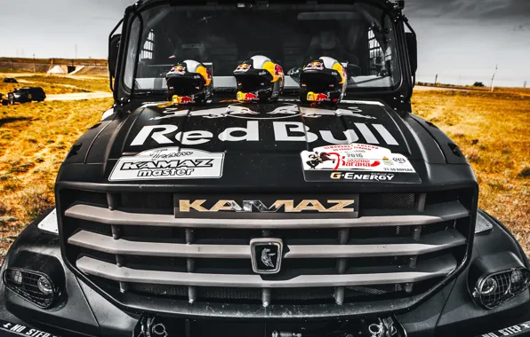 Logo, Truck, The hood, Master, Russia, Kamaz, Rally, Rally