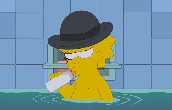 Cartoon, The simpsons, Maggie, THE SIMPSONS, Clockwork Apelsin, Marge Simpson, A CLOCKWORK ORANGE