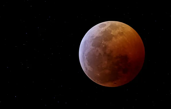 Picture Moon, black, eclipse