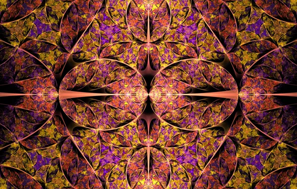 Abstraction, pattern, fractals, fractal, ornament, abstract background