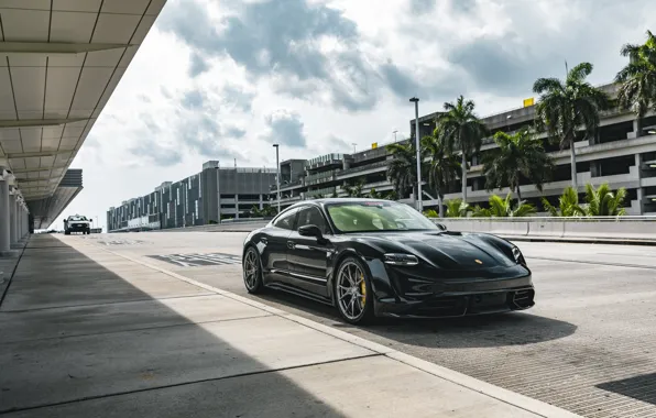 Picture Porsche, Sky, Turbo S, VAG, Taycan, Electric Power