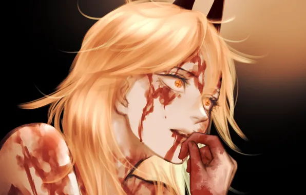 Girl, blood, the demon, Power, Chainsaw Man