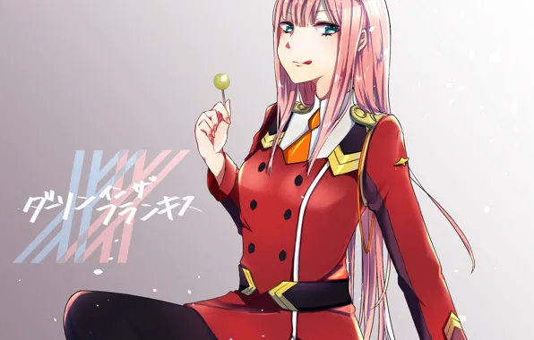 Girl, 002, Lollipop, Darling In The Frankxx, Cute in France, Zero Two