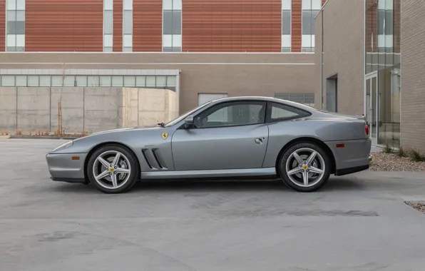 Ferrari, 575, side view, Ferrari 575M Maranello