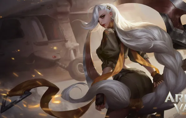 Look, girl, the wind, warrior, Arena of Valor