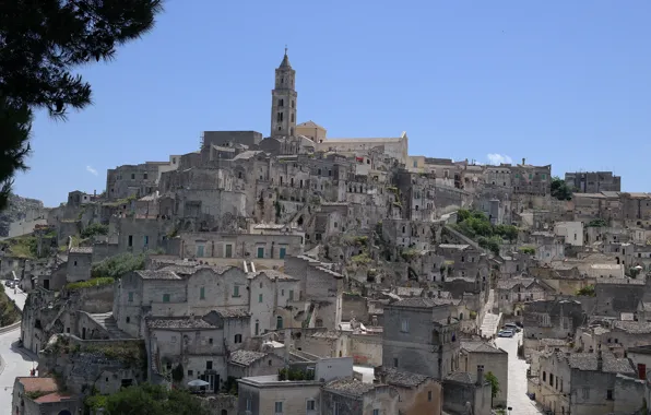 Mountains, home, Italy, the bell tower, Mater