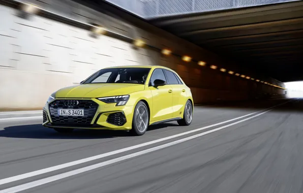 Audi, 4k, 2021, s3