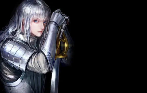 Demon, sword, game, armor, devil, anime, man, ken