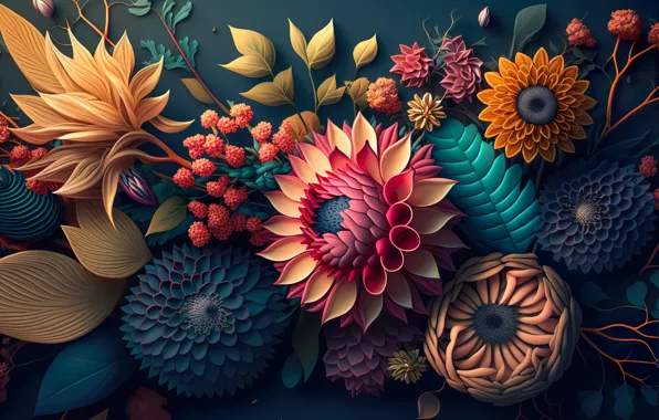 wallpaper hd flowers abstract