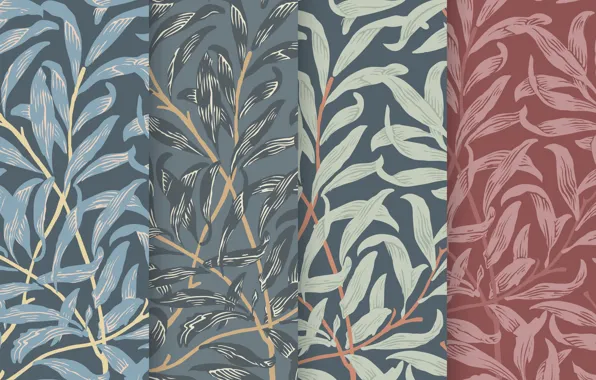 Leaves, background, Wallpaper, vector, texture, Art, vintage, Wallpaper
