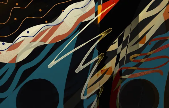 Abstraction, color, form