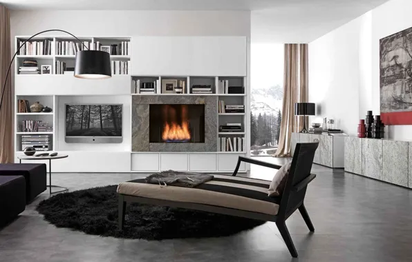 Picture design, style, Villa, interior, living space